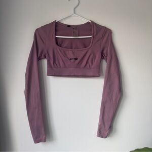 Bo+tee Long Sleeve Crop Top